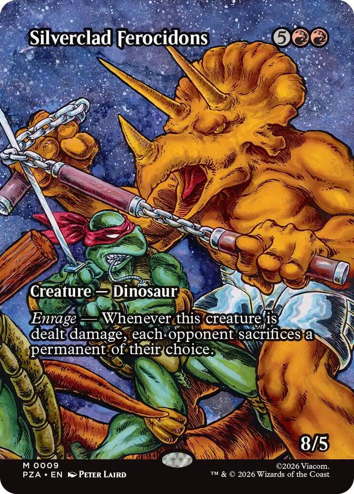 Silverclad Ferocidons (Borderless)