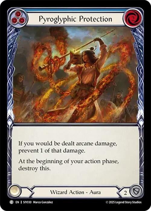 Pyroglyphic Protection