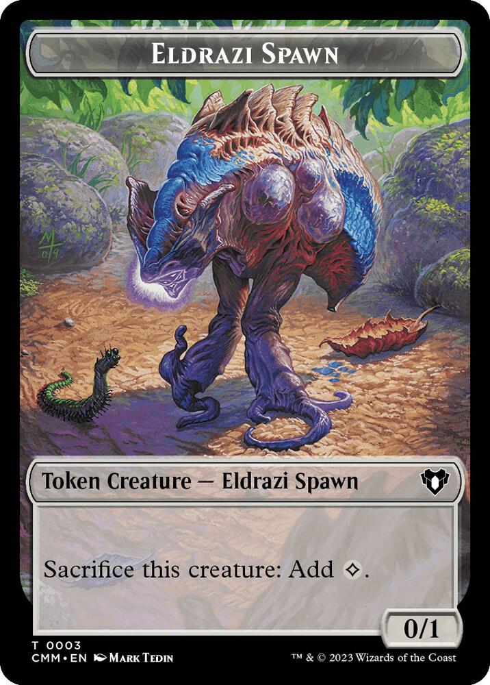 Eldrazi Spawn // Zombie (0013) Double-Sided Token