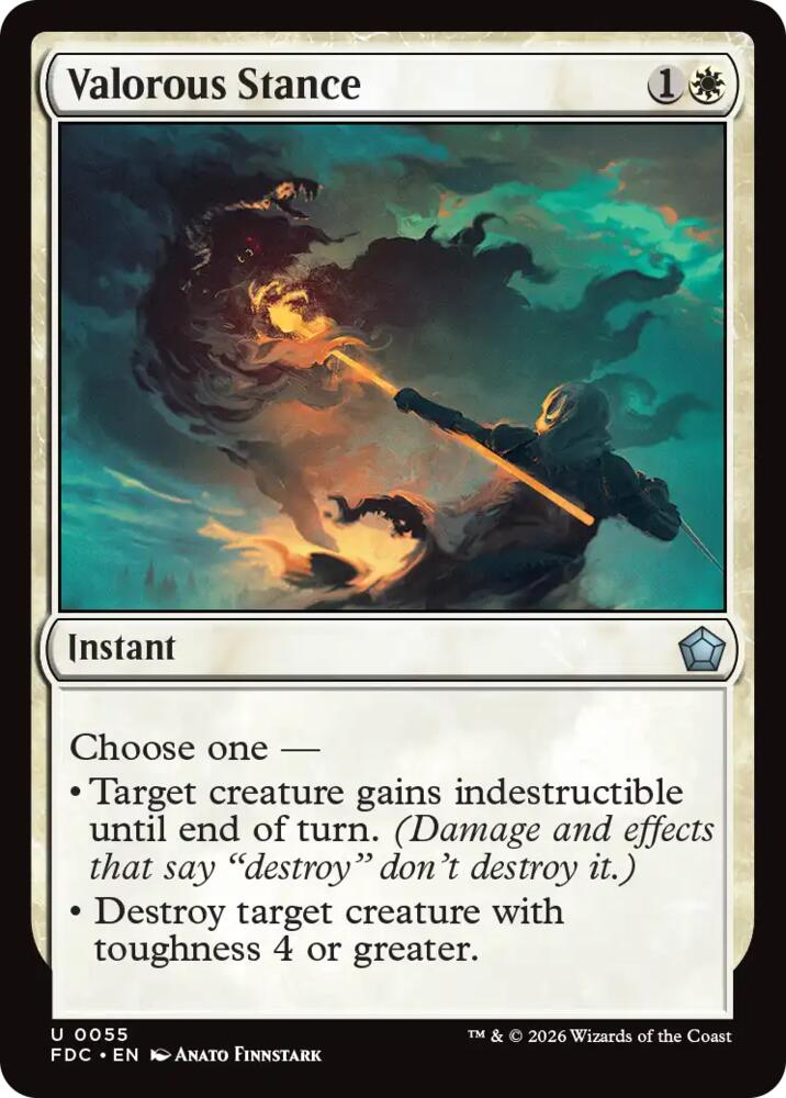 Valorous Stance [Commander: Foundations]