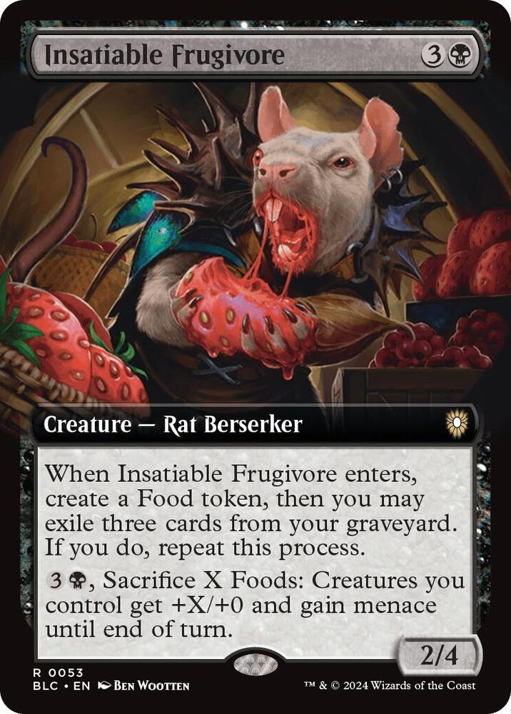 Insatiable Frugivore (Extended Art)