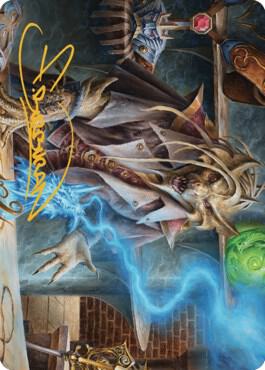Renari, Merchant of Marvels Art Card (Gold-Stamped Signature)