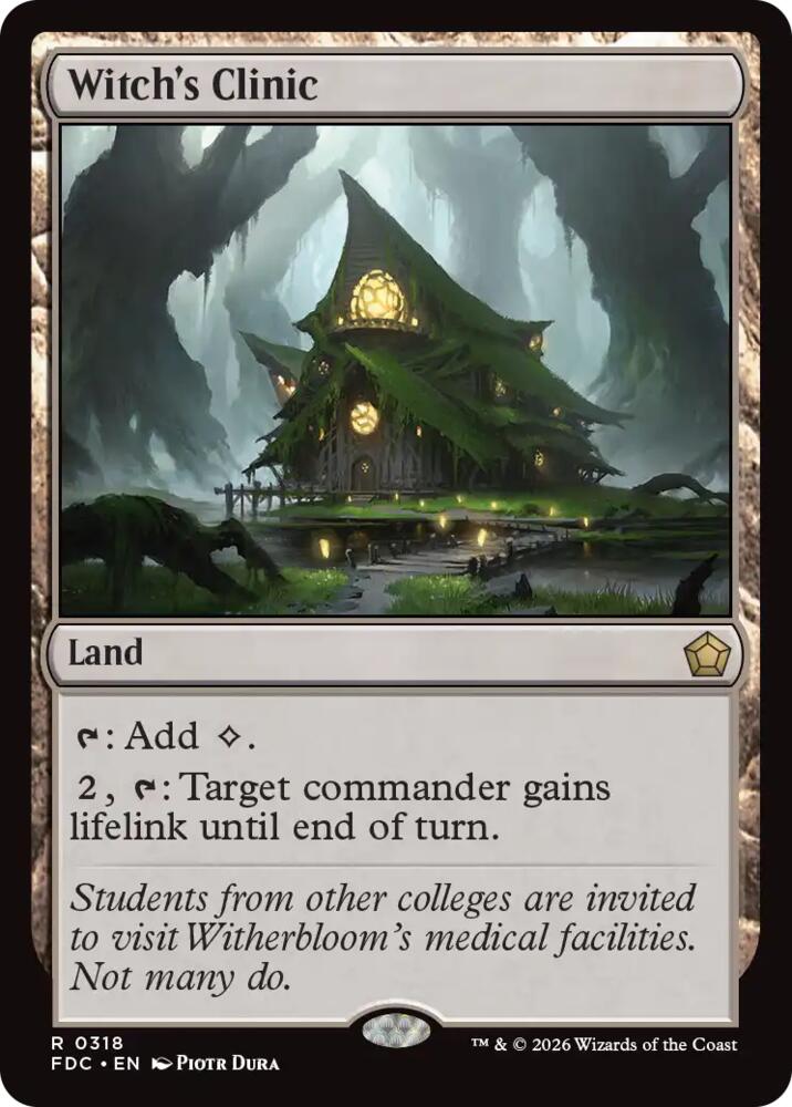 Witch's Clinic [Commander: Foundations]
