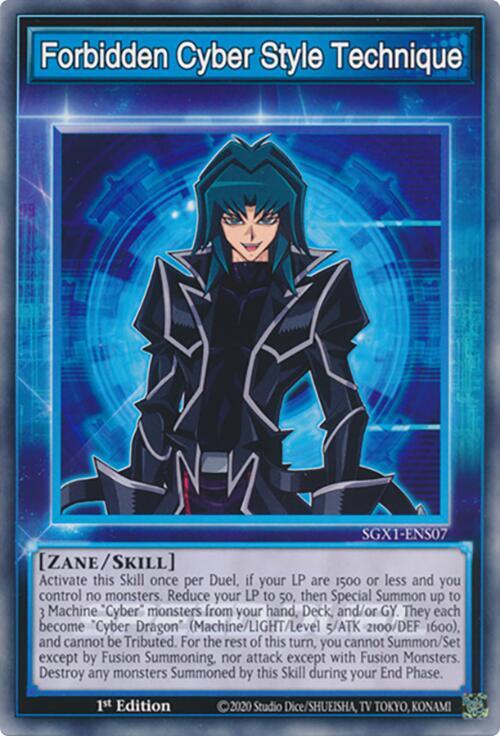 Forbidden Cyber Style Technique