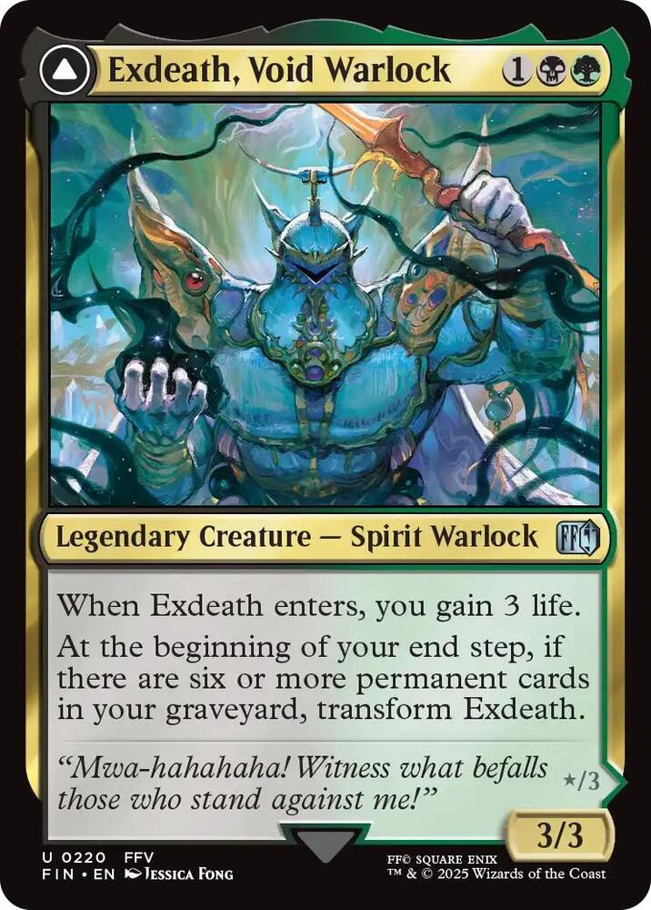 Exdeath, Void Warlock