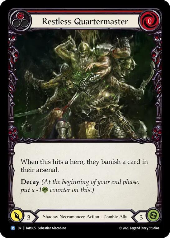 Restless Quartermaster [Usurp the Shadow Throne]