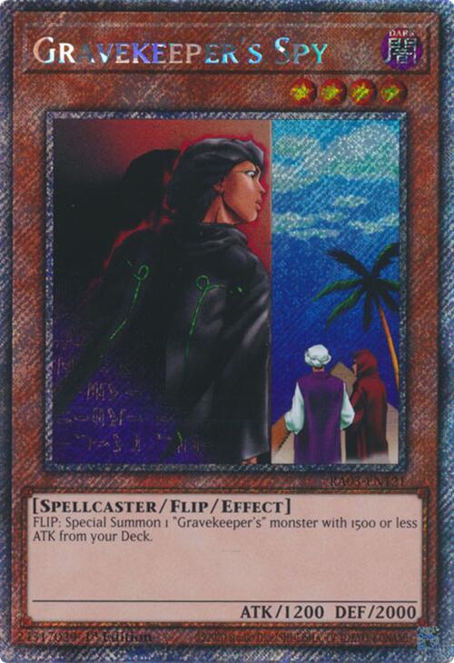 Gravekeeper's Spy (Platinum Secret Rare)