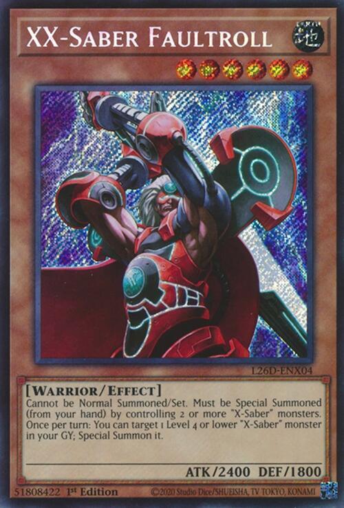 XX-Saber Faultroll (Secret Rare)