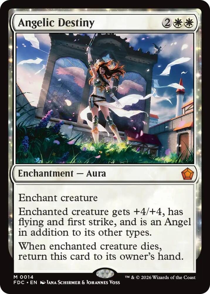Angelic Destiny [Commander: Foundations]