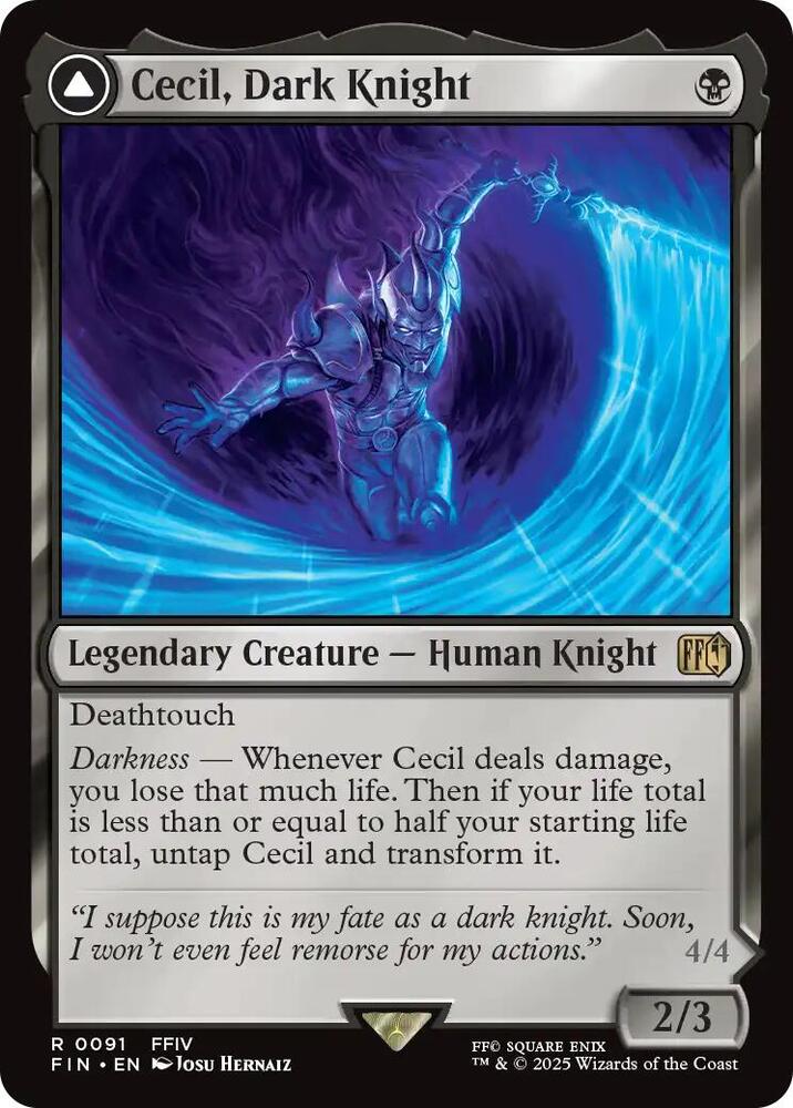 Cecil, Dark Knight