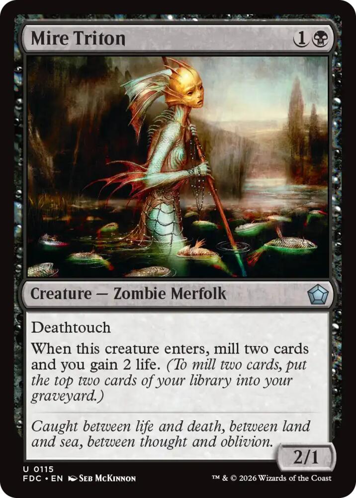Mire Triton [Commander: Foundations]