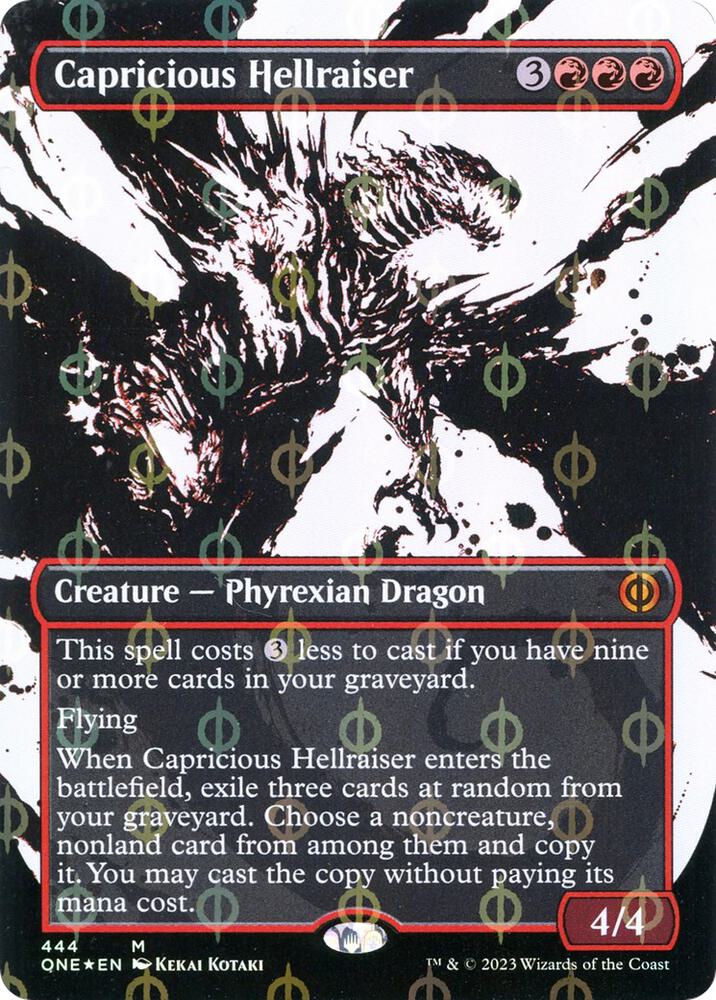 Capricious Hellraiser (Showcase) (Step-and-Compleat Foil)