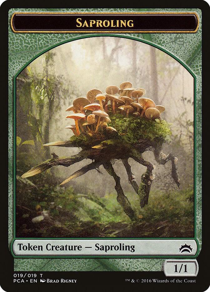Saproling // Goblin Double-Sided Token