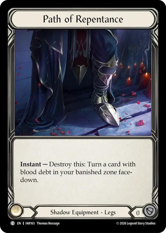 Path of Repentance [Usurp the Shadow Throne Pre-release Cards]