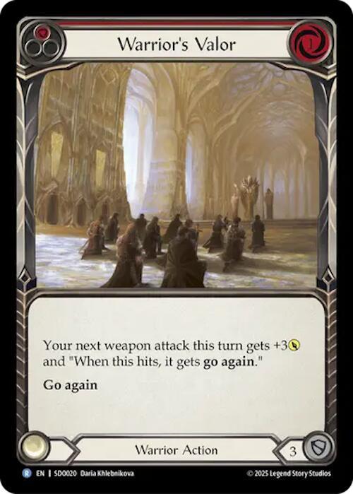 Warrior's Valor (Red)