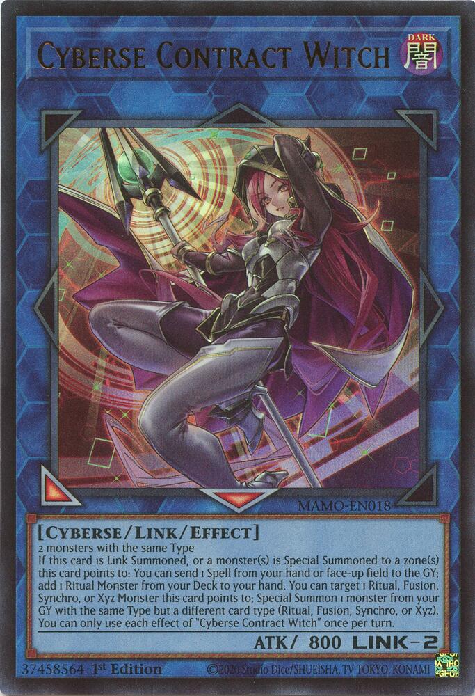 Cyberse Contract Witch [Magnificent Monsters]