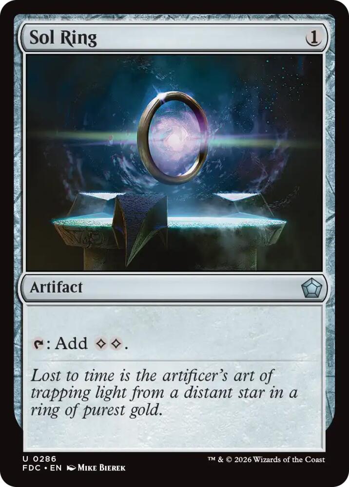Sol Ring (0286) [Commander: Foundations]