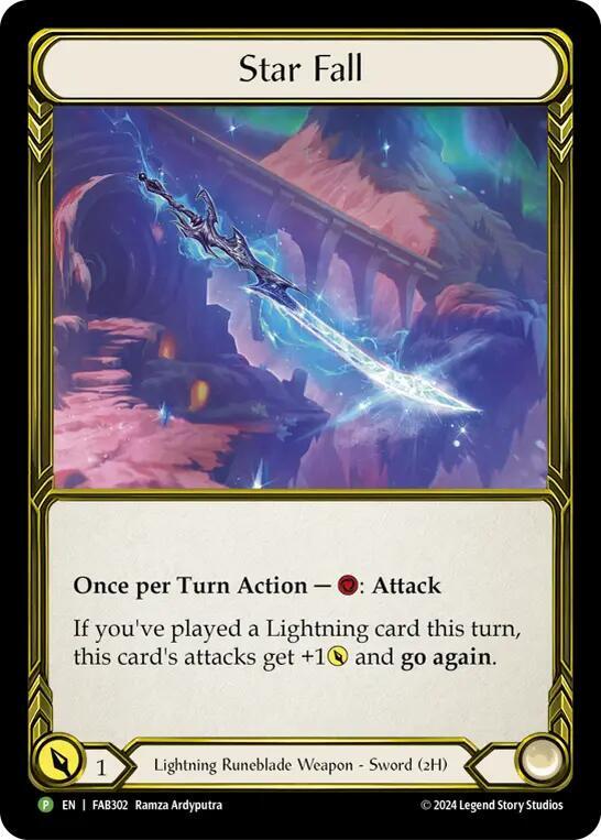 Star Fall (Golden) - FAB302