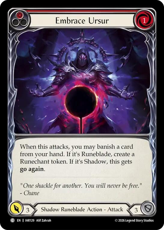 Embrace Ursur (Red) [Usurp the Shadow Throne]