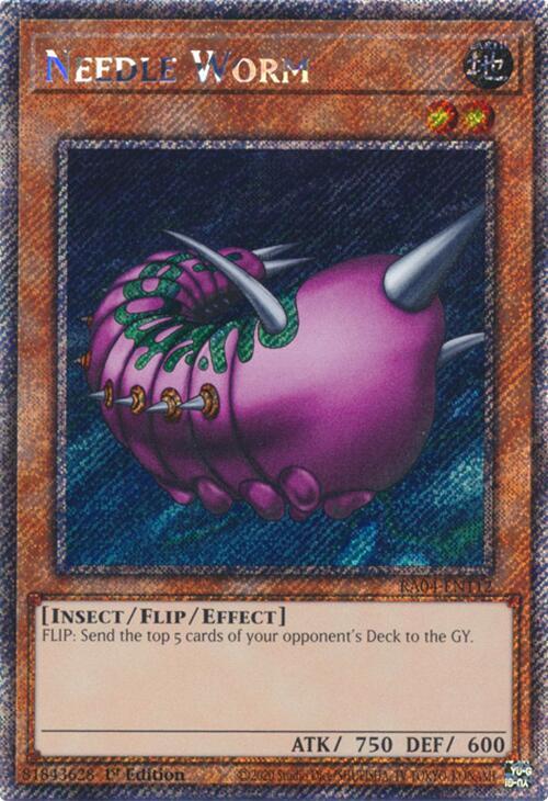 Needle Worm (Platinum Secret Rare)