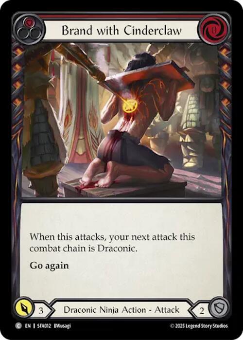 Brand with Cinderclaw (Red)