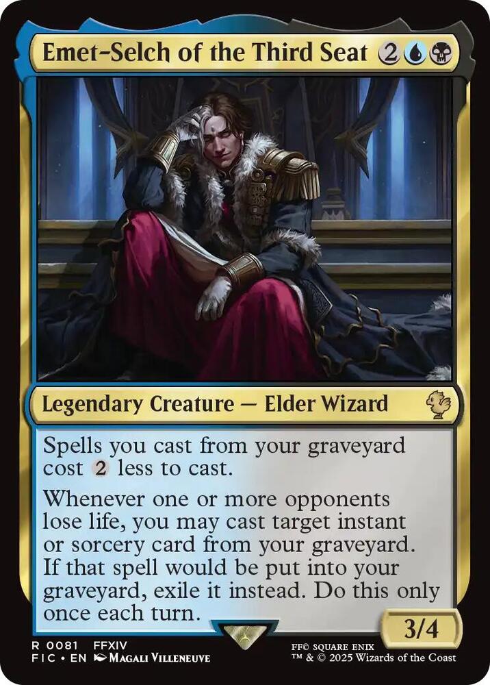 Emet-Selch of the Third Seat (Surge Foil)