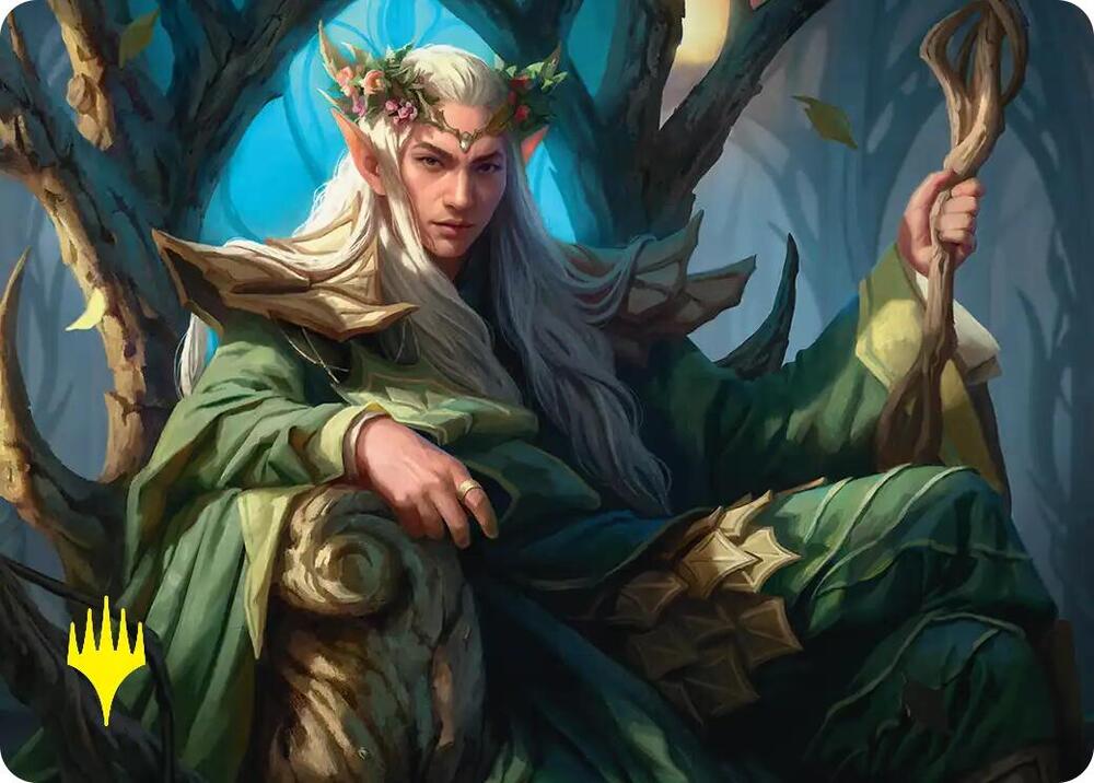 Thranduil, the Elvenking Art Card (Gold-Stamped)
