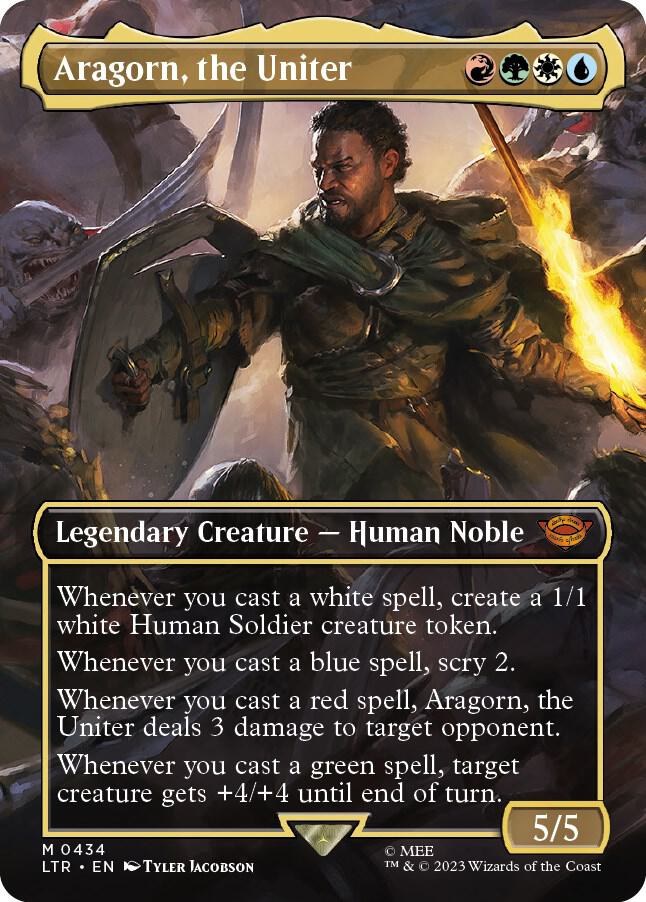 Aragorn, the Uniter (Borderless)