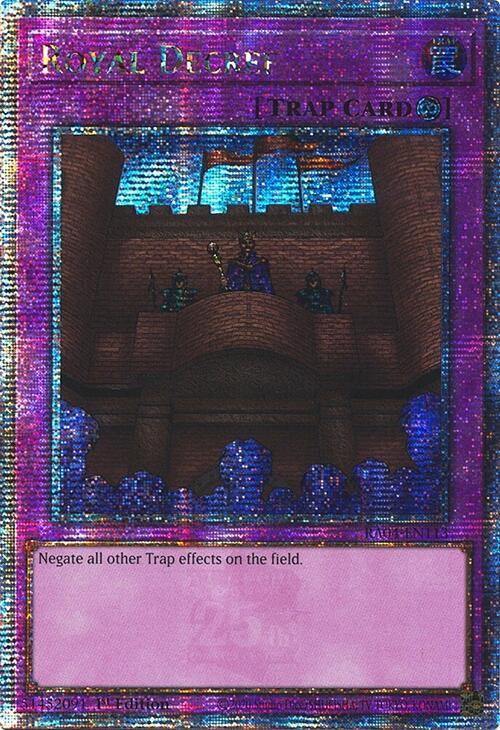 Royal Decree (Quarter Century Secret Rare)