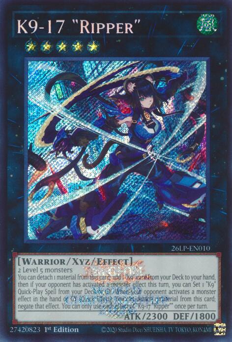 K9-17 Ripper (Emblazoned Secret Rare) [Limited Pack World Championship 2026]