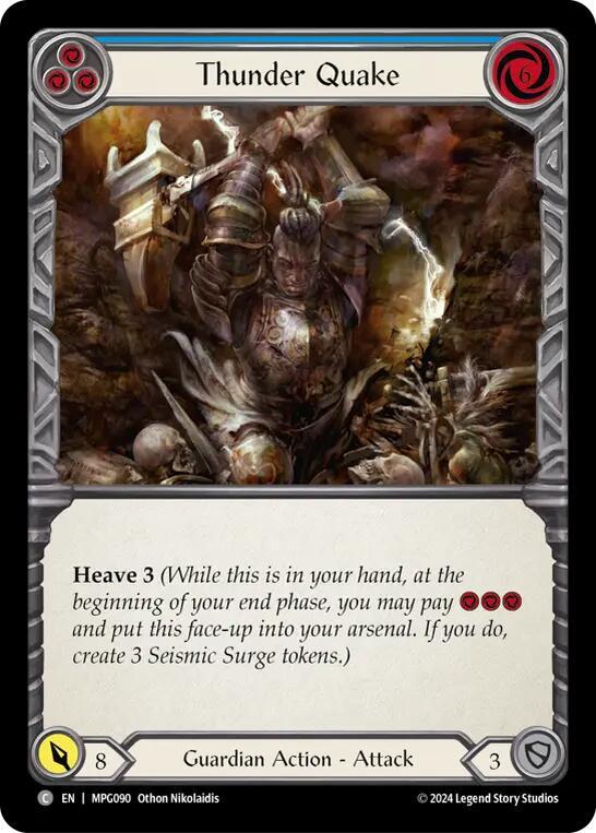 Thunder Quake (Blue)