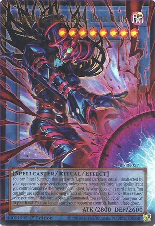 Magician of Dark Chaos - Black Chaos (Starlight Rare) (Extended Art)