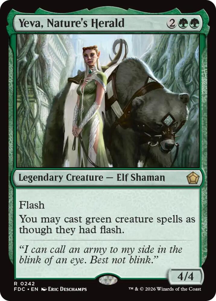 Yeva, Nature's Herald [Commander: Foundations]