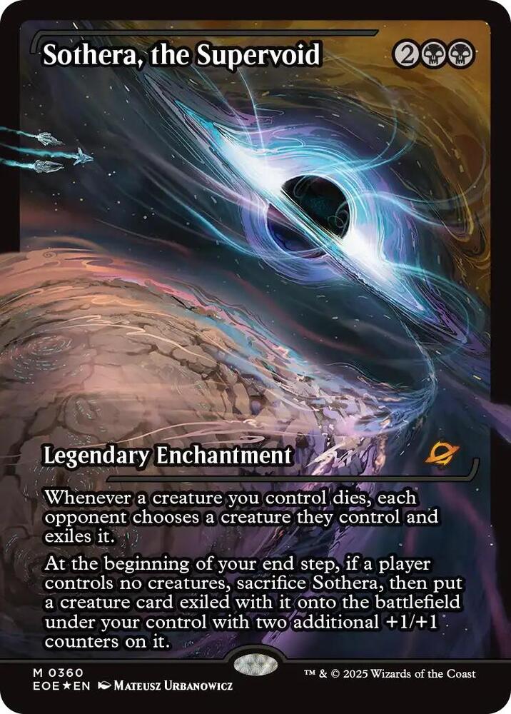Sothera, the Supervoid (Showcase)