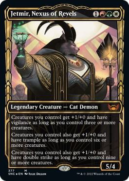 Jetmir, Nexus of Revels (Gilded Foil)