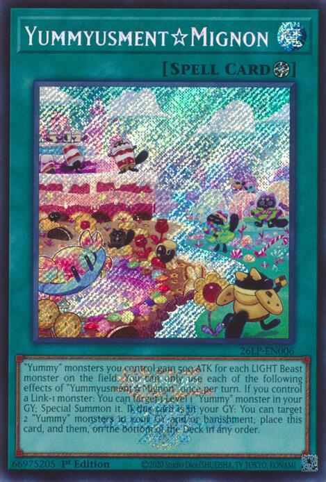 YummyusmentMignon (Emblazoned Secret Rare) [Limited Pack World Championship 2026]