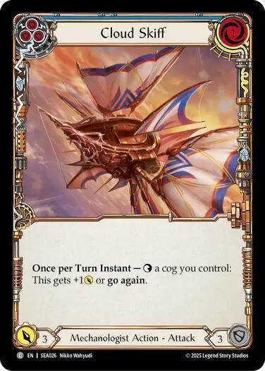 Cloud Skiff (Blue)