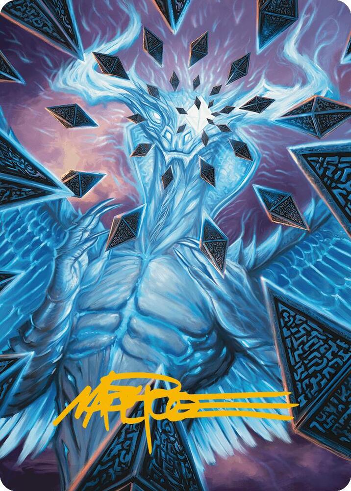 Ugin's Binding Art Card (Gold-Stamped Signature)