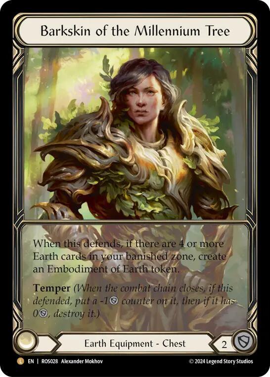 Barkskin of the Millennium Tree (Extended Art)