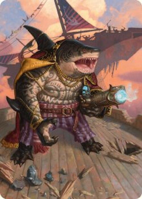 Captain Howler, Sea Scourge Art Card (4/54)