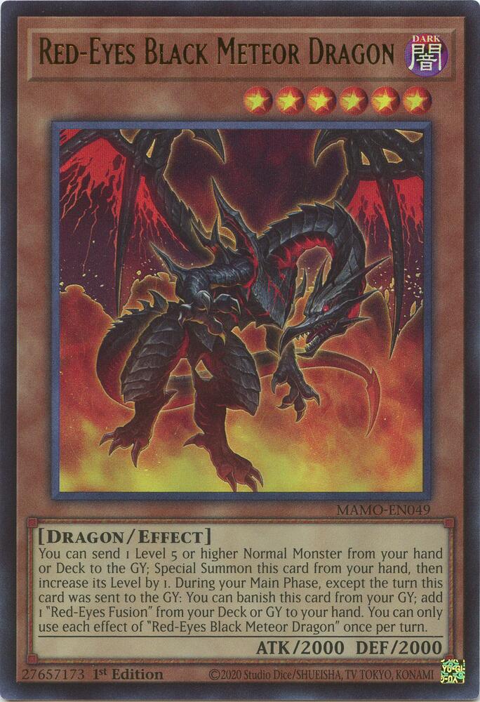 Red-Eyes Black Meteor Dragon [Magnificent Monsters]
