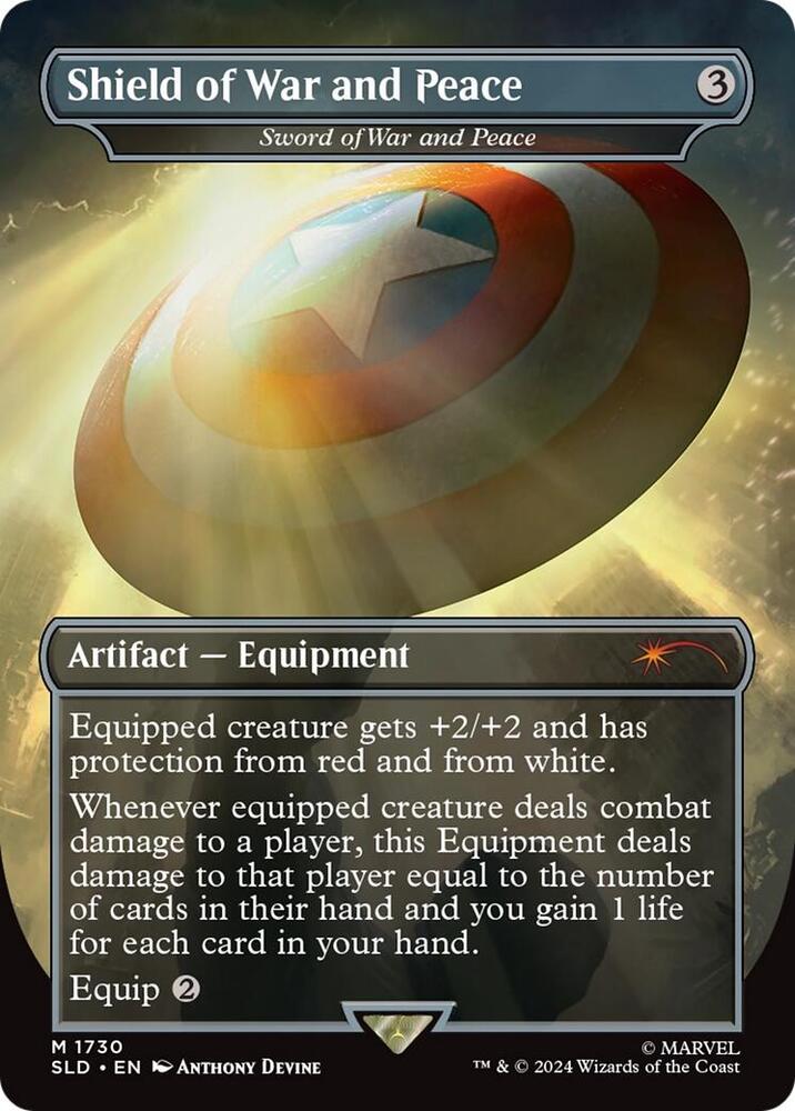 Shield of War and Peace - Sword of War and Peace (Rainbow Foil)