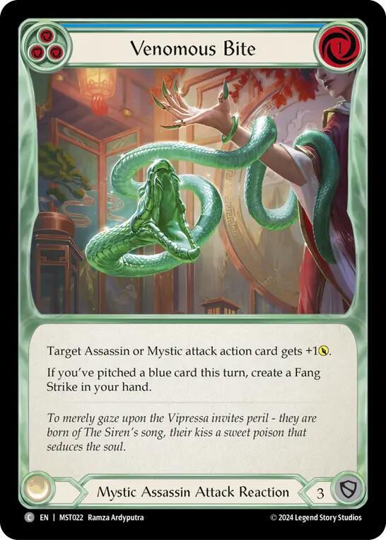 Venomous Bite (Blue)