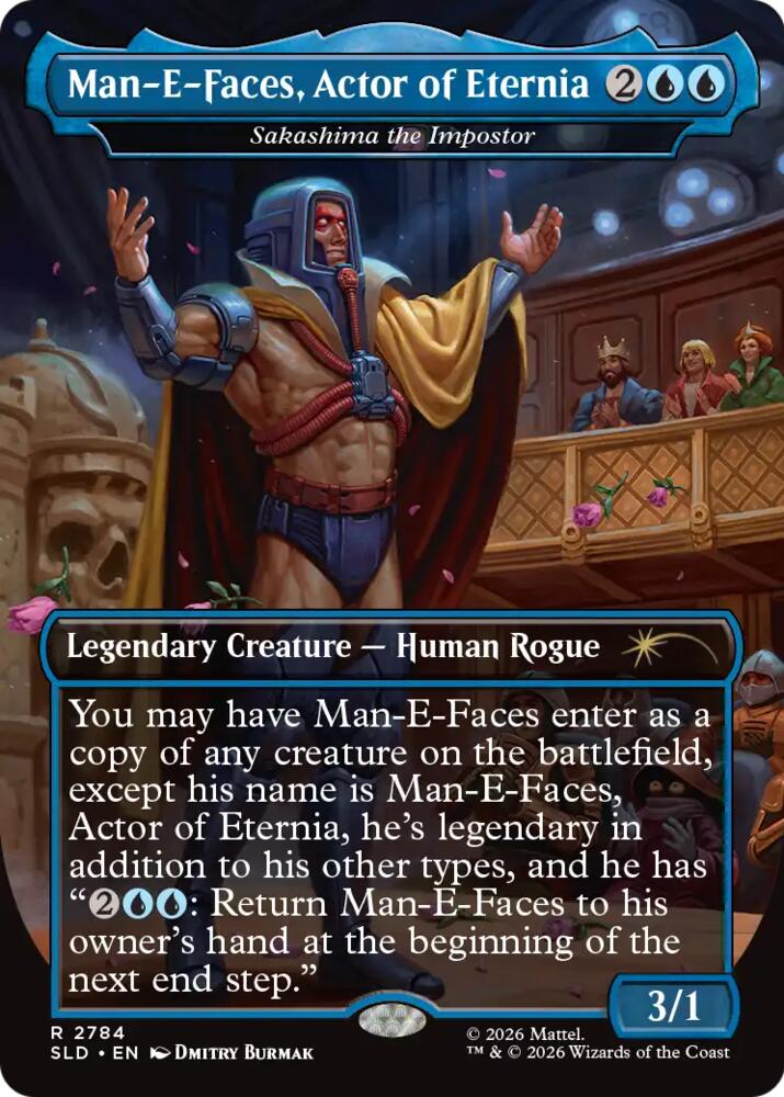 Man-E-Faces, Actor of Eternia - Sakashima the Impostor [Secret Lair Drop Series]
