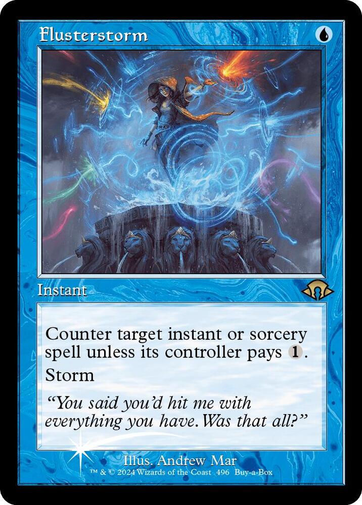 Flusterstorm (Retro Frame)