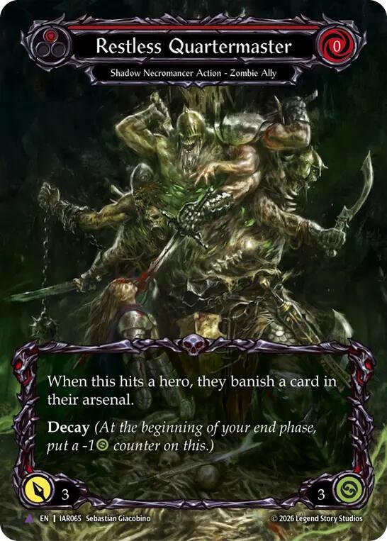 Restless Quartermaster (Marvel) [Usurp the Shadow Throne]