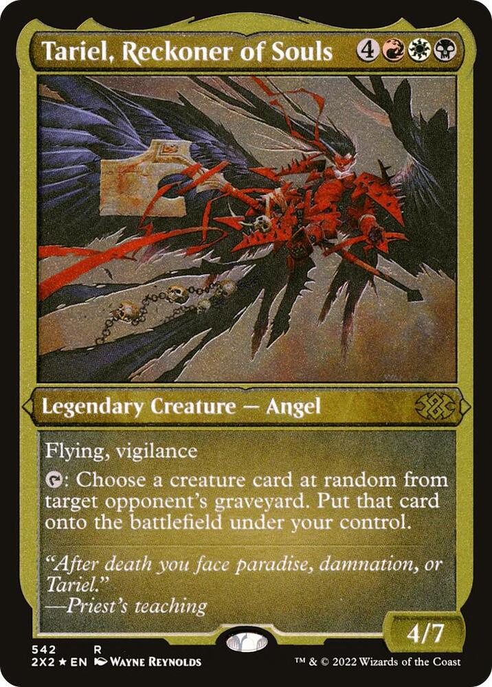 Tariel, Reckoner of Souls (Foil Etched)
