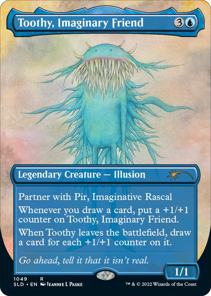 Toothy, Imaginary Friend (Borderless)
