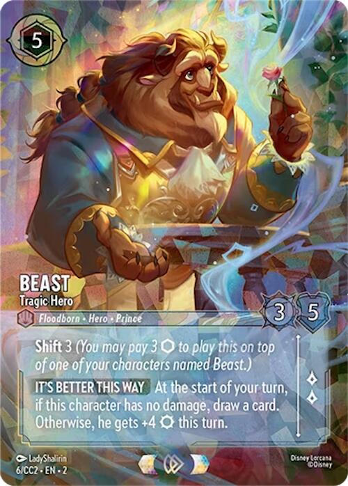 Beast - Tragic Hero [Disney Lorcana Promo Cards]