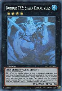 Number C32: Shark Drake Veiss (Ghost Rare)